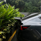 GT Style Real Carbon Fiber Spoiler Wing for Tesla Model 3 – Sporty Aerodynamic Rear Trunk Upgrade