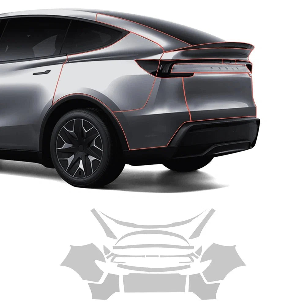 Glossy TPU Invisible Full Car Paint Protection Film (PPF) for Tesla Model YL 2026+