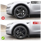 Hubcaps for Model Y Juniper 19 Inch Crossflow Wheels OEM Style Wheel Covers Exterior Accessories Upgrade 4PCS