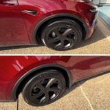 Hubcaps for Model Y Juniper 19 Inch Crossflow Wheels OEM Style Wheel Covers Exterior Accessories Upgrade 4PCS