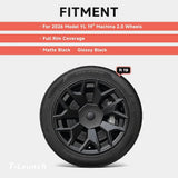 OEM-Style Hubcaps Wheel Covers for 2026 Tesla Model Y L 19'' Machina 2.0 Wheels (Set of 4)