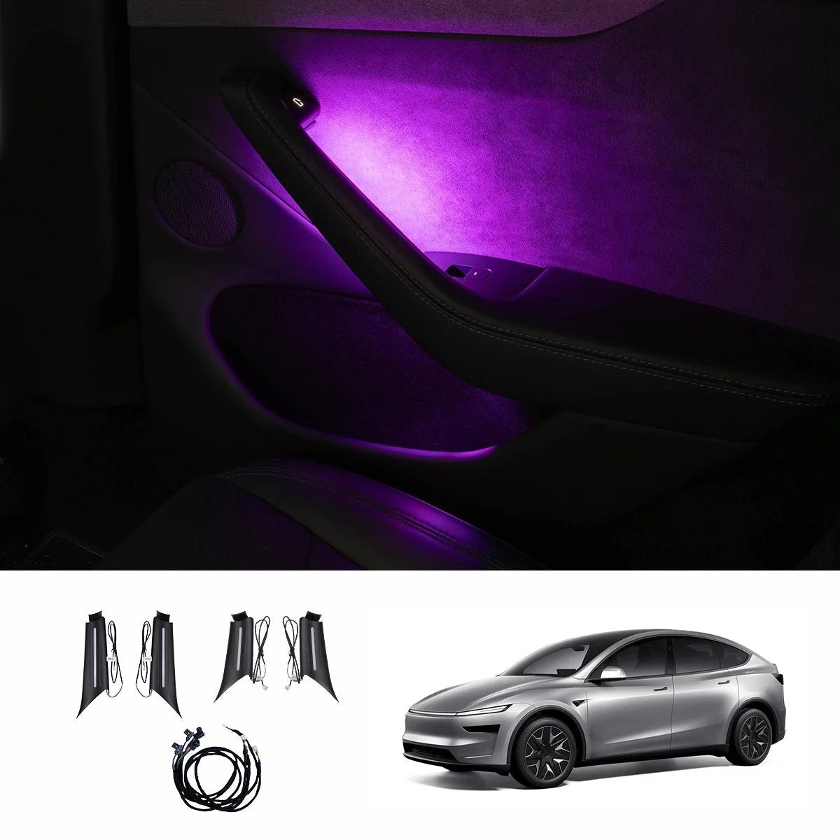 Interior RGB Ambient Lighting Kit for Tesla Model Y L 2026+