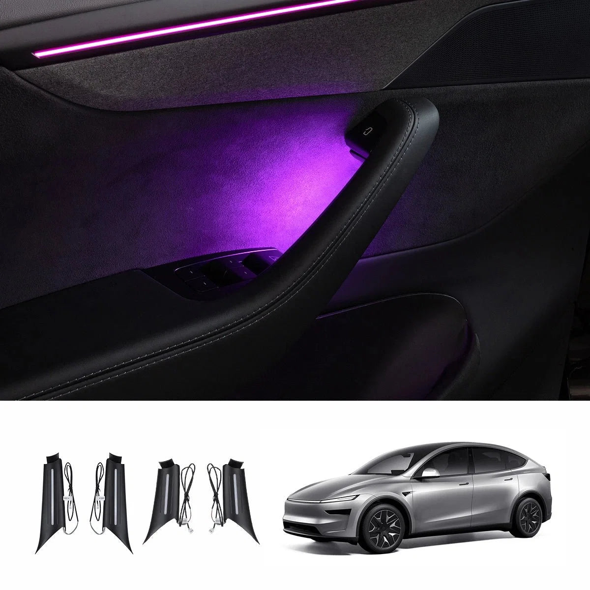 Interior RGB Ambient Lighting Kit for Tesla Model Y L 2026+