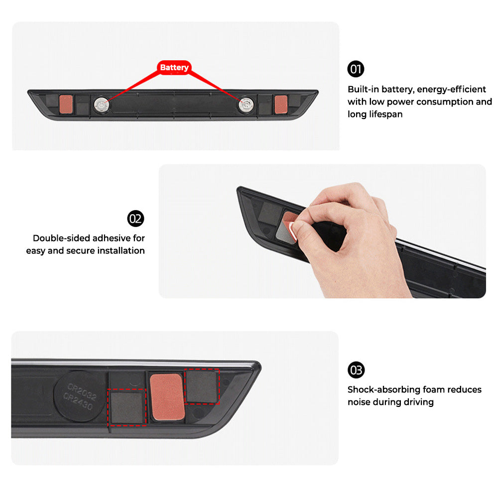 Installation guide: LED illuminated Welcome Pedal Door Sill Protector for Tesla Model 3/Y