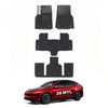Dual-Layer All-Weather Floor Mats with Metal Pedal for Tesla Model YL 6-Seater 2026+ (LHD Only)