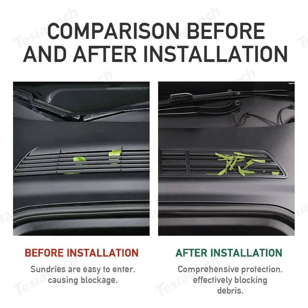 Mesh Air Intake Protective Cover for Tesla Model YL 2026+