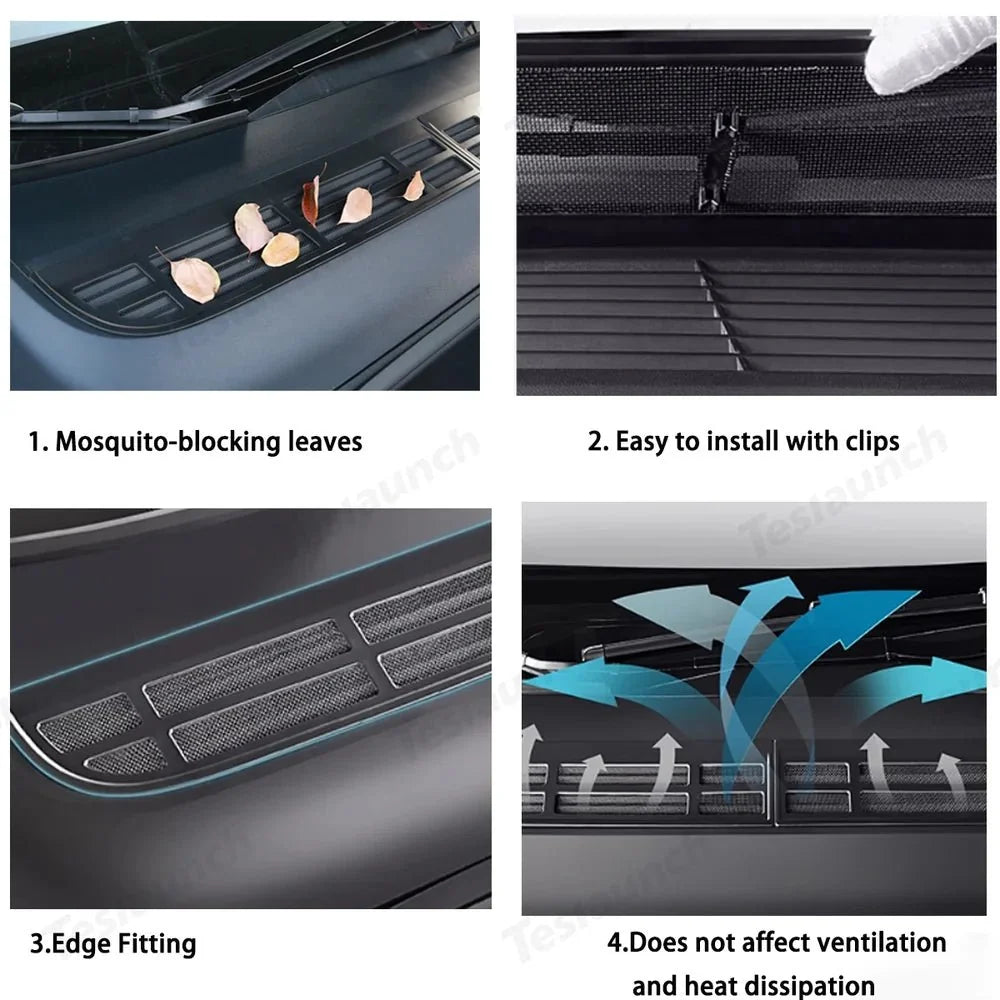 Mesh Air Intake Protective Cover for Tesla Model YL 2026+