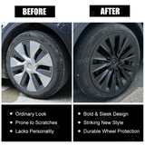 Tessgo 19" Turbine Style Full Wrapped Wheel Covers for Tesla Model Y