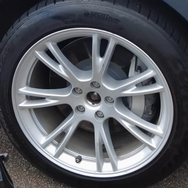 Tessgo 19" Turbine Style Full Wrapped Wheel Covers for Tesla Model Y