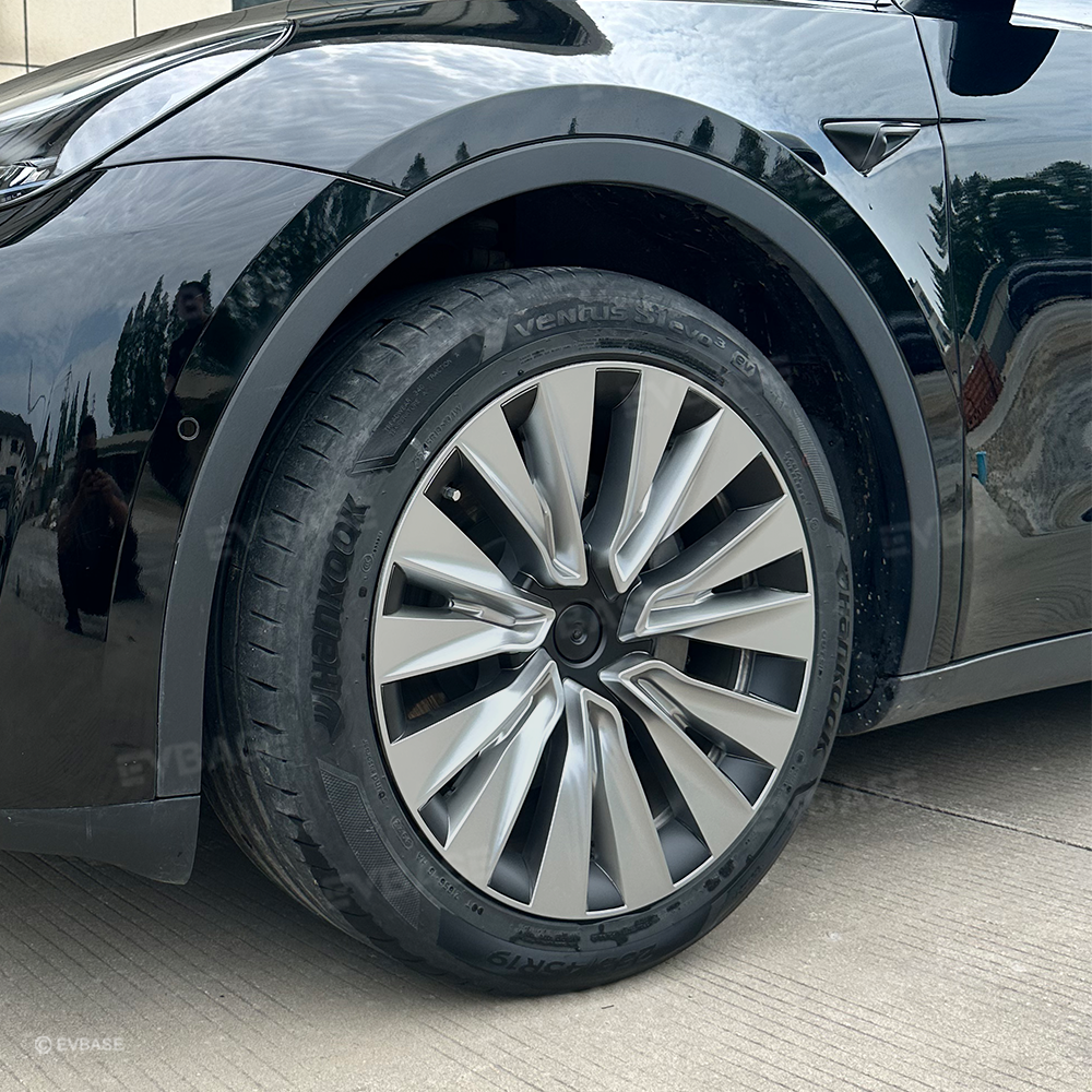 Tessgo 19" Turbine Style Full Wrapped Wheel Covers for Tesla Model Y