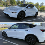 Hubcaps for Model Y Juniper 19 Inch Crossflow Wheels OEM Style Wheel Covers Exterior Accessories Upgrade 4PCS