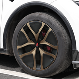 Model Y Juniper Wheel Covers 19 Inch Crossflow Wheels Hubcaps Inspired By Model Y Performance