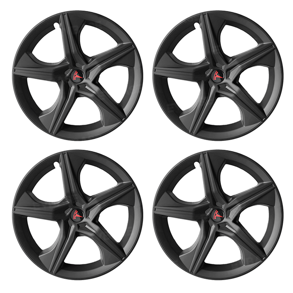 Tessgo Model Y Juniper 19" Wheel Covers Starfish Style Hubcaps for Tesla