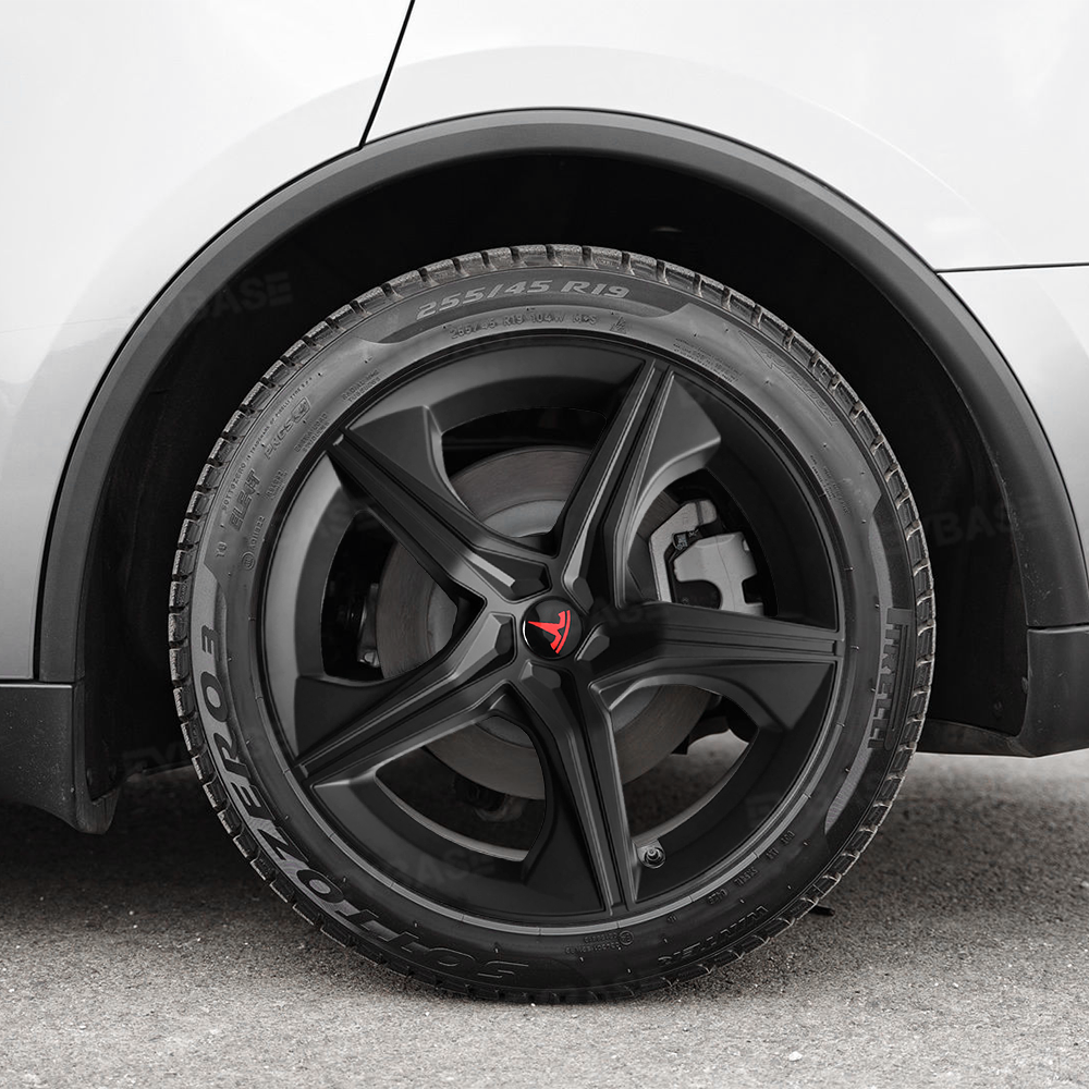 Tessgo Model Y Juniper 19" Wheel Covers Starfish Style Hubcaps for Tesla