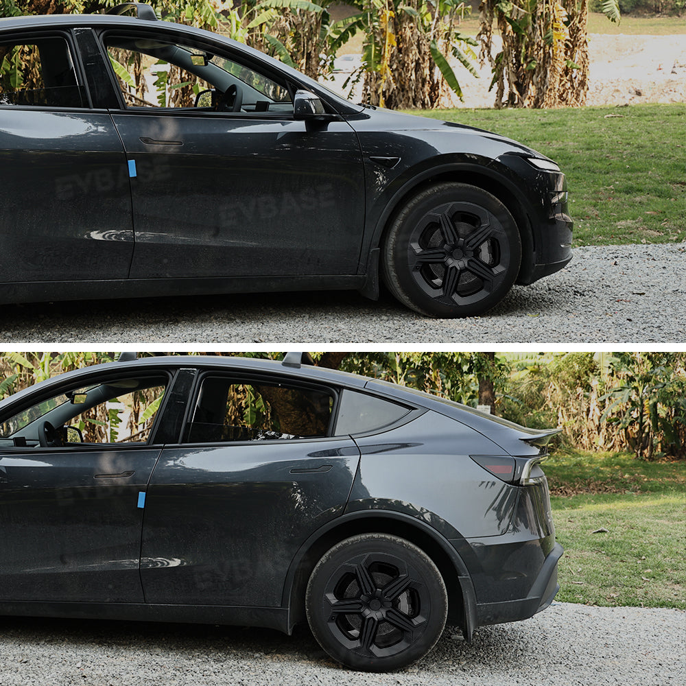 Tessgo "Nomad-Armor" 19" Futuristic Off-Road Wheel Covers for Model Y Juniper