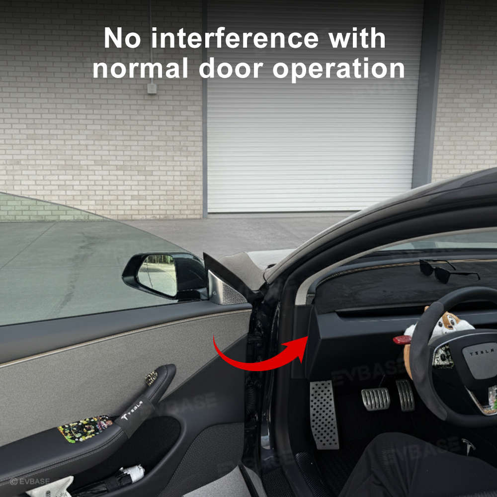 Tessgo Stainless Steel Blind Spot Monitor Cover For Tesla Model 3 Highland & Model Y 2025+