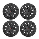19" Aero Style Wheel Covers for Model Y Juniper Matte Black