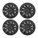 19" Aero Style Wheel Covers for Model Y Juniper Matte Black