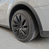 19" Aero Style Wheel Covers for Model Y Juniper Matte Black