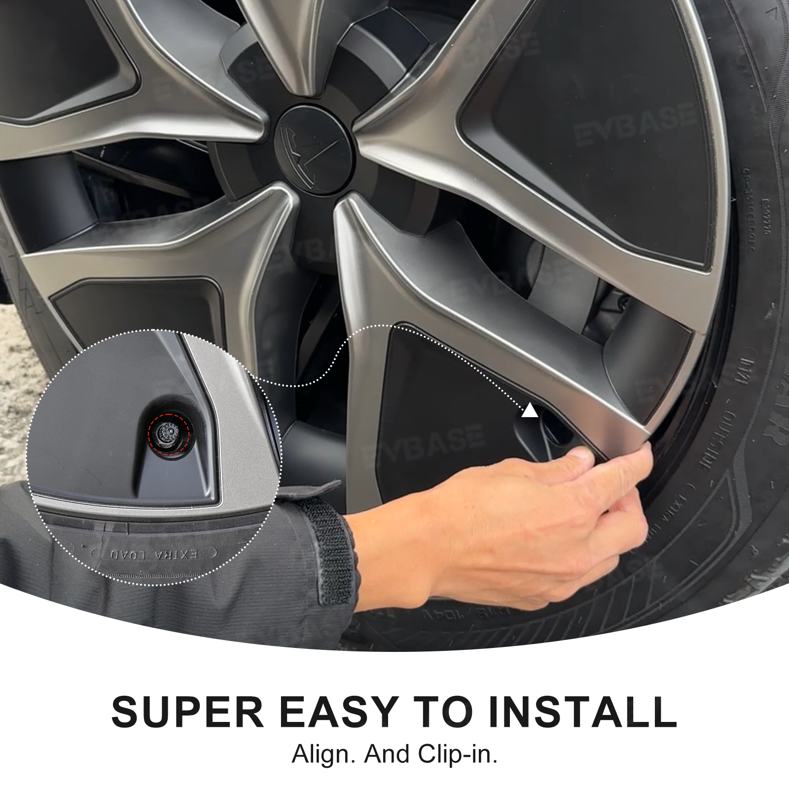 Tessgo "Elite-Series" 19" Performance Wheel Covers for Model Y & Juniper