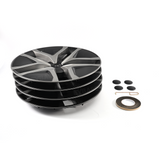 Model Y Juniper Wheel Covers 19 Inch Crossflow Wheels Hubcaps Inspired By Model Y Performance