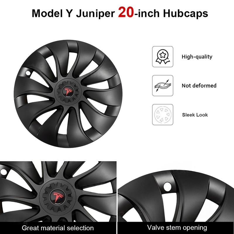 Tessgo 20" Überturbine Style Wheel Covers for Tesla Model Y Juniper (Helix 2.0)