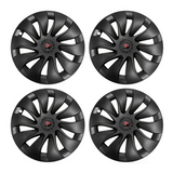 20" Helix Style Wheel Covers for Model Y Juniper Matte Black