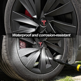 Spiral Aero 19" Wheel Covers for Model Y Juniper 2025.03+