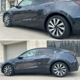 Tessgo "Vortex-Aero" 19" Spiral Style Wheel Covers for Tesla Model Y Juniper