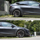 Spiral Aero 19" Wheel Covers for Model Y Juniper 2025.03+