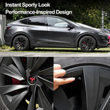 Spiral Aero 19" Wheel Covers for Model Y Juniper 2025.03+