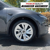 Model Y Juniper 19 Inch Wheel Covers for Tesla Crossflow Wheels Spiral Style Aero Hubcaps 4PCS