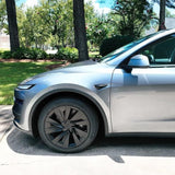 Model Y Juniper 19 Inch Wheel Covers for Tesla Crossflow Wheels Spiral Style Aero Hubcaps 4PCS