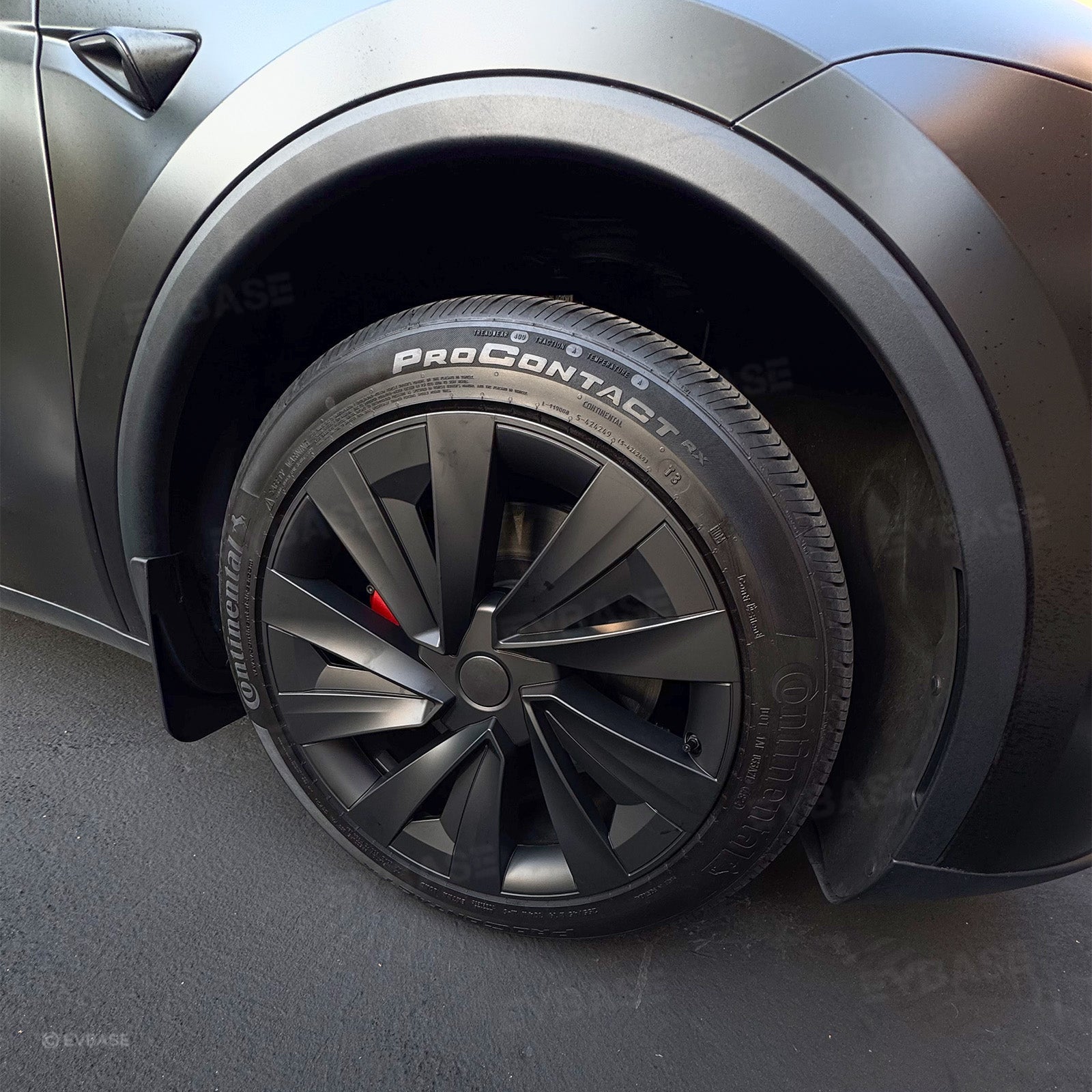 Tessgo "Helix-Aero" 19" Spiral Style Wheel Covers for Tesla Model Y Juniper 4PCS