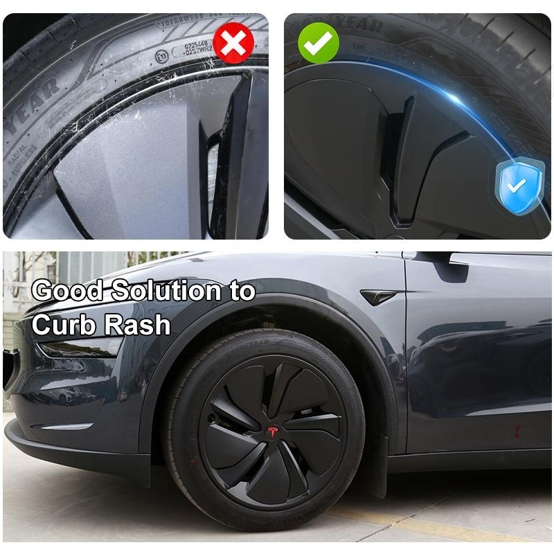 Model Y Juniper Wheel Covers for Tesla 19 Inch Crossflow Wheels OEM Style Hubcaps