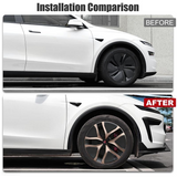 Model Y Juniper Wheel Covers 19 Inch Wheels Hubcaps Performance Look