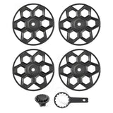 Model Y/ Y Juniper Wheel Covers 19 Inch Hex Wedge Hubcaps Honeycomb Wheels Style for Tesla
