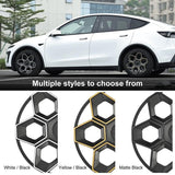 Model Y/ Y Juniper Wheel Covers 19 Inch Hex Wedge Hubcaps Honeycomb Wheels Style for Tesla