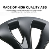 Model 3 18 inch Überturbine Wheel Cover For Tesla 3 18inch Aero Wheel Caps Matte 4PCS