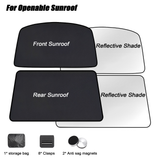 Panoramic Roof Sunshades For Tesla Model S