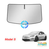 Windshield Glass Sunshade For Tesla Model S