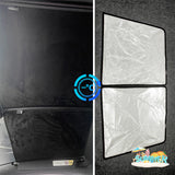 Tesla Model X Electrostatic Adsorption Front Roof Sunshades (2 pieces)