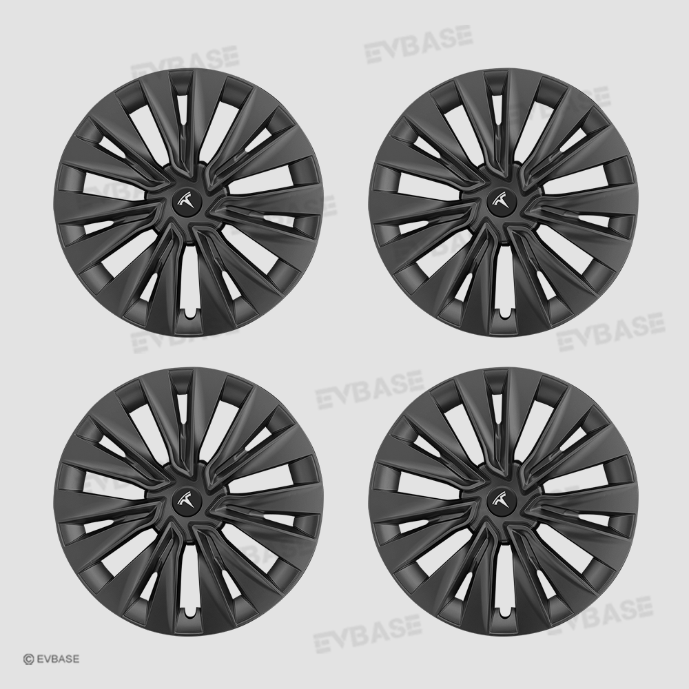 Tessgo 19" Turbine Style Full Wrapped Wheel Covers for Tesla Model Y