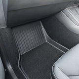 2025+ Tesla Model Y Juniper Right-Hand Drive Custom-Fit TPE All-Weather Floor Mats with Detachable Carpet – Eco-Friendly & OEM Precision