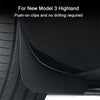 Mud Flaps Set For 2024+ Tesla Model 3 Highland