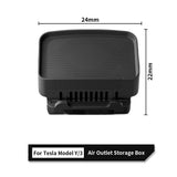 Multi-Function Phone Holder & Tray for Tesla Model 3 & Y – Premium TPE Interior Organizer