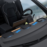 Multi-Function Phone Holder & Tray for Tesla Model 3 & Y – Premium TPE Interior Organizer