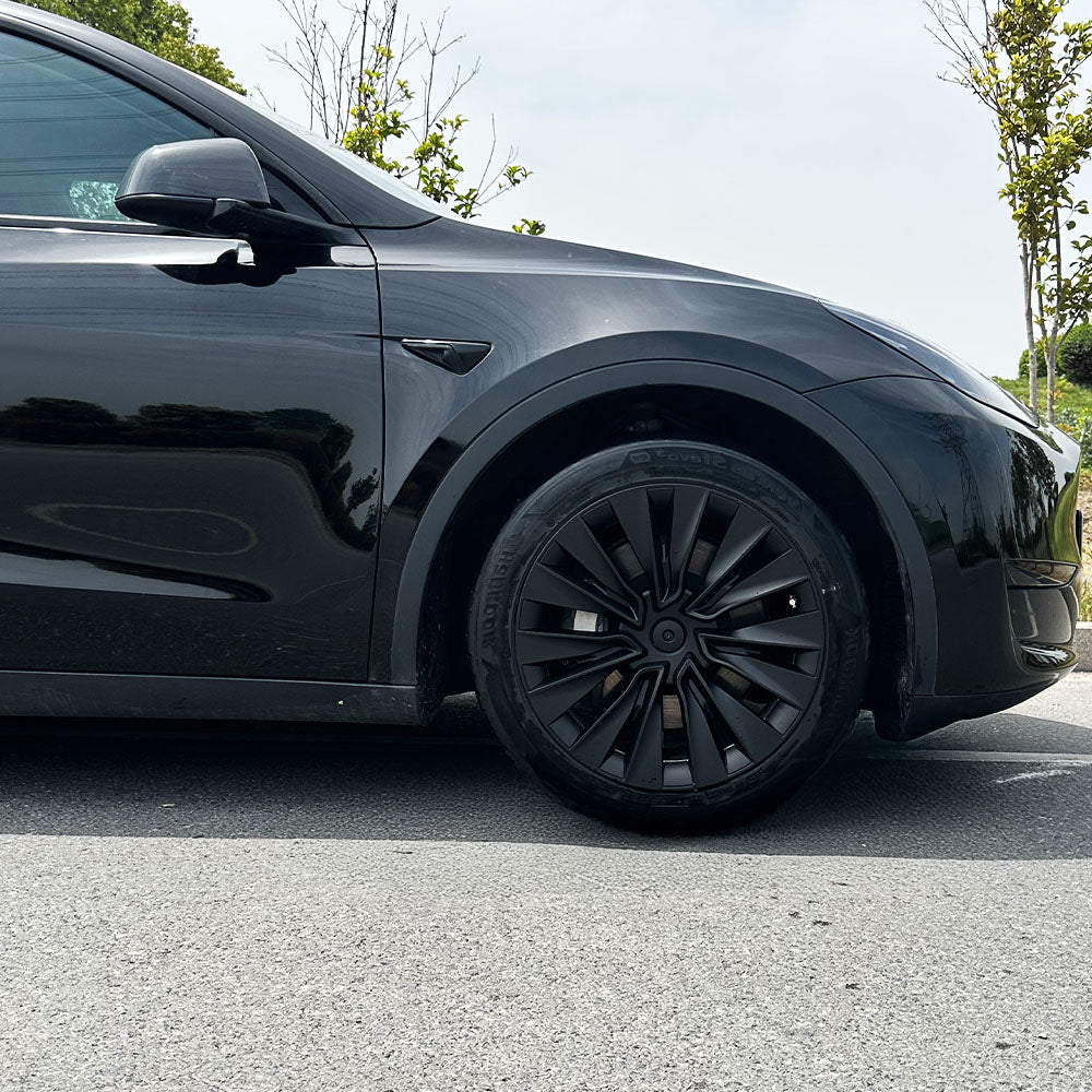Nova Wheel Covers for Tesla Model Y (2020-2024) | 19” Gemini Wheel Replacement Covers | OEM-Style Protection & Sleek Design