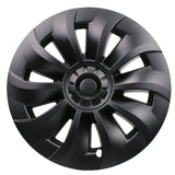 Tesla Model 3 Uberturbine Wheel Cover 19 Inch Hub Caps - Matte Black