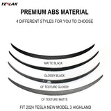 Performance Spoiler For Tesla New Model 3 Highland 2024+